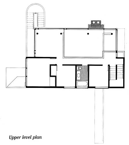 Smith House Middle Upper Level Plan